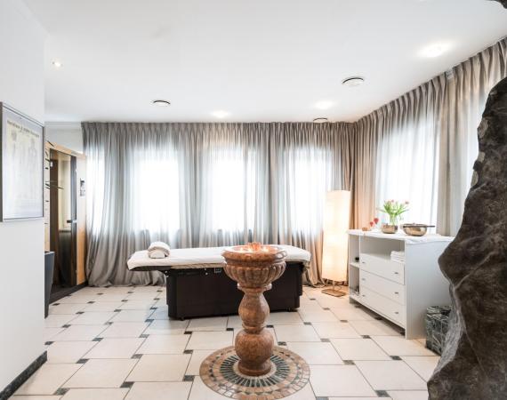 A treatment room in our wellness hotel in Val Venosta