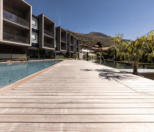 Pool area Hotel Sand