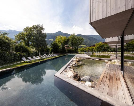 La piscina esterna