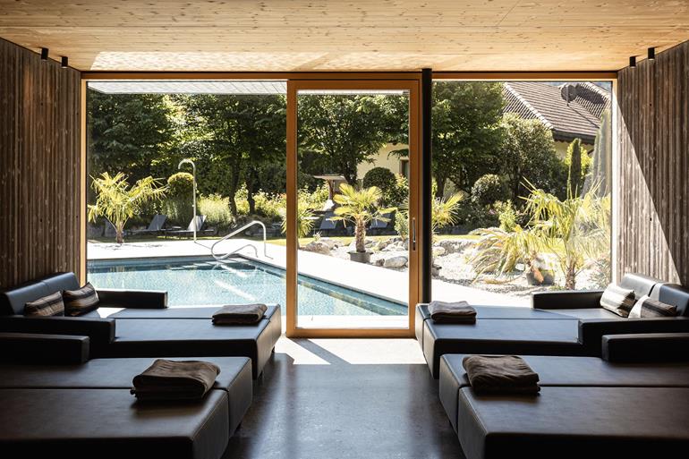 Relaxing area with a view