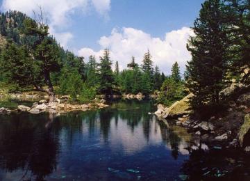 LAGO ZIRMTAL AND MALGA ZIRMTAL