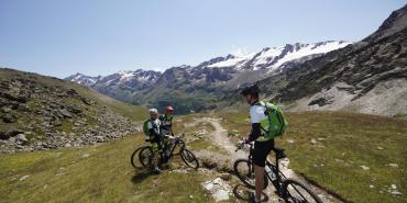 Tour di mountainbike in primavera