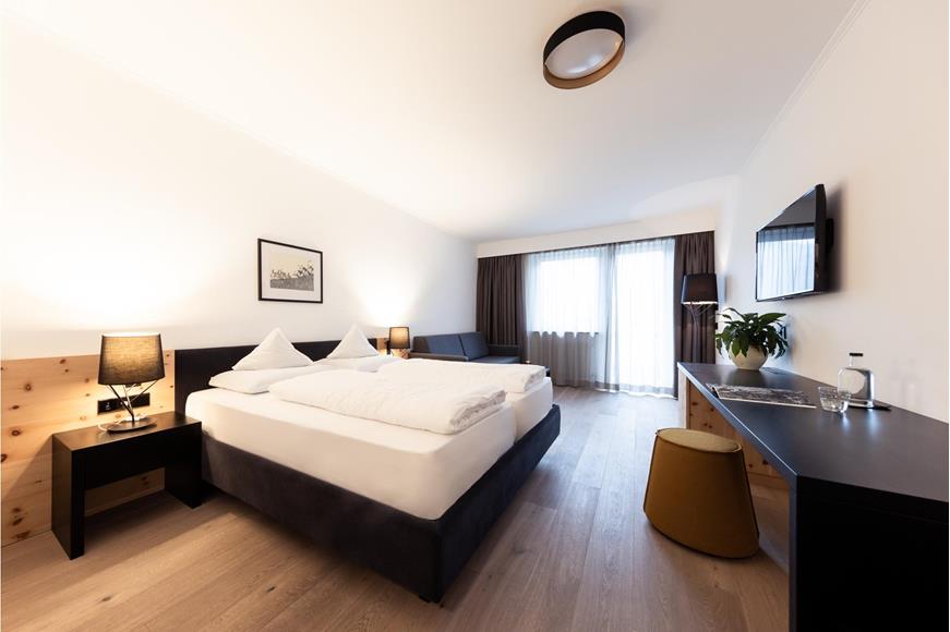 Double room South+ Zirm with balcony