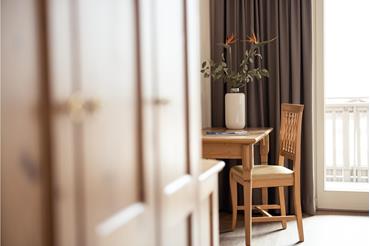 A room with balcony