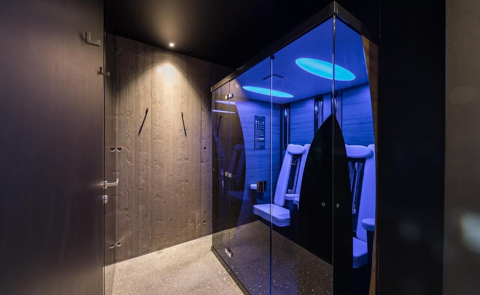 Cabina a raggi infrarossi