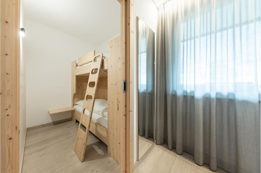 Camera da letto con letto a castello - Camera familiare nord Design