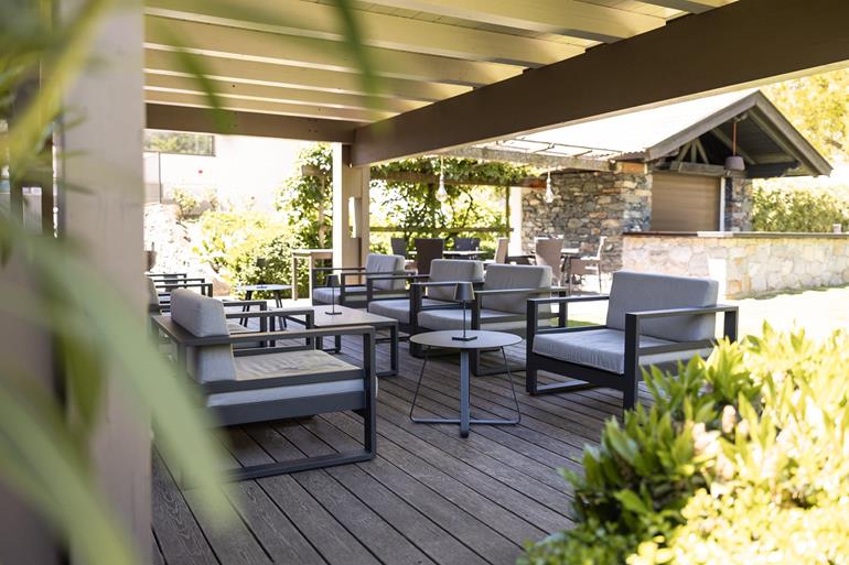 Sitzlounge Gartenterrasse