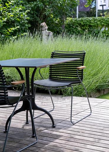 Tables in the garden