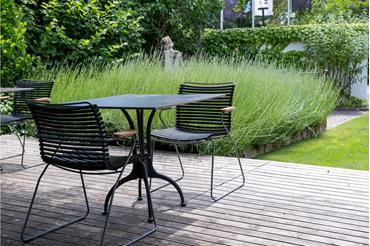 Tables in the garden